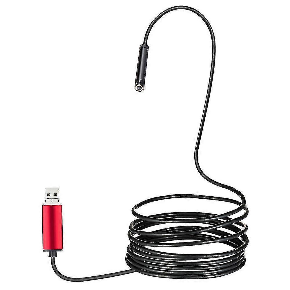 Sjq Usb Endoscope 6 Led 2m Length Camera Inspection For Android Pc