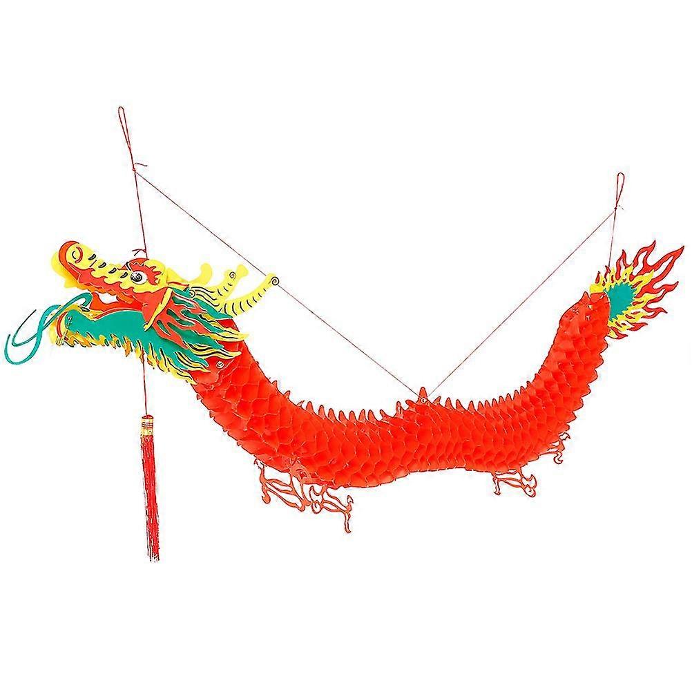Indoor Toys 3d Dragon Toys 3d Chinese New Year Paper Dragon New Year Dragon Ceiling Decorations