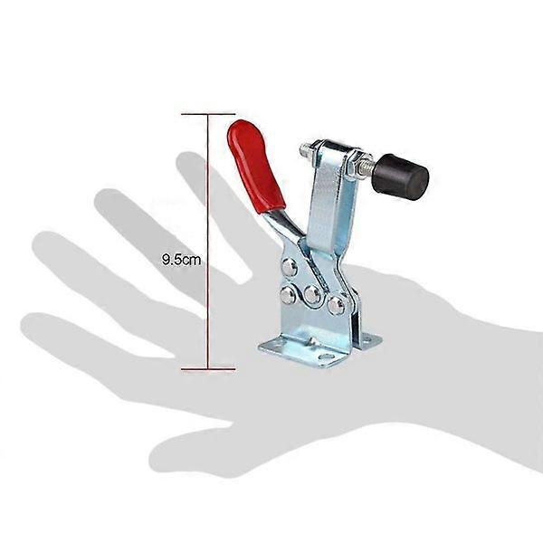 Quick-Release Toggle Clamp - 201B Hand Tool with 198 lbs Holding Capacity
