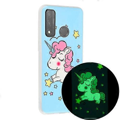 For Huawei P smart 2020 Luminous TPU Mobile Phone Protective Phone Case