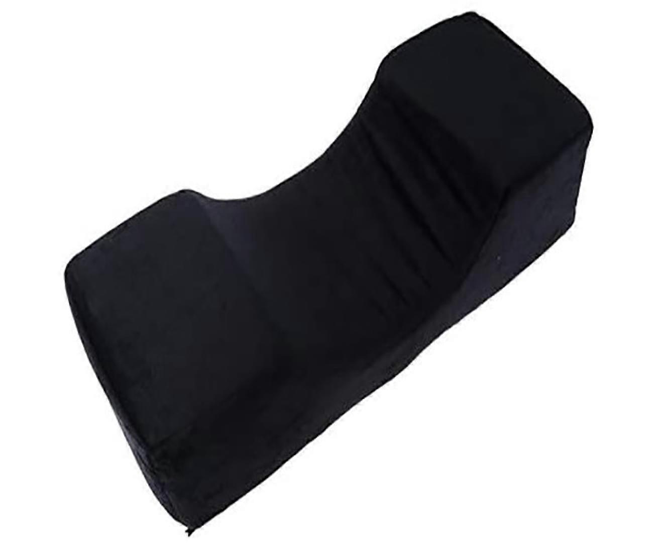 Lash Pillow Neck Support Eyelash Pillow Soft Grafting Eyelashes Memory Foam Eyelash Extension Pillow(Black)