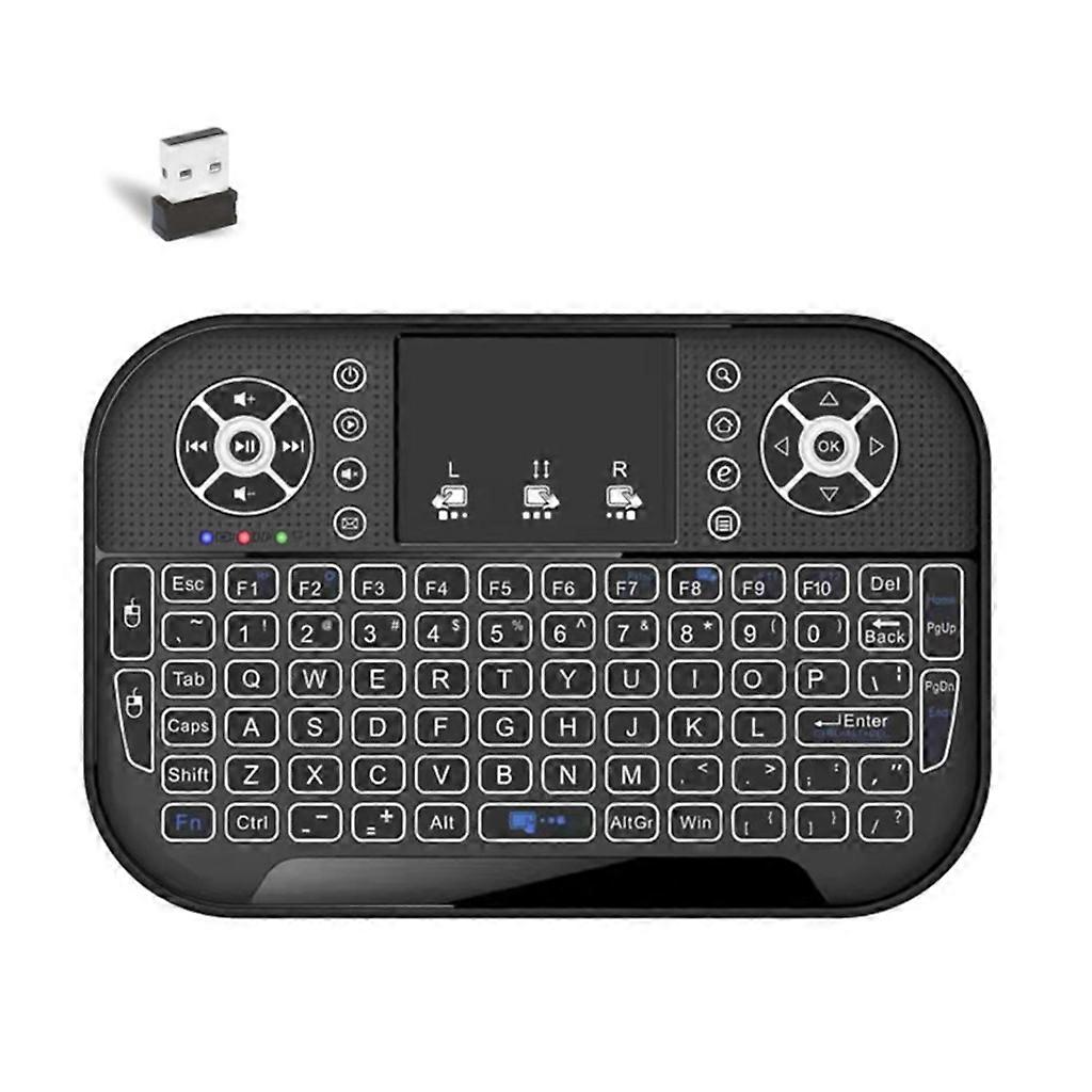A8 Mini Keyboard Backlit Touchpad 2.4G & Bluetooth-compatible Air Mouse Wireless