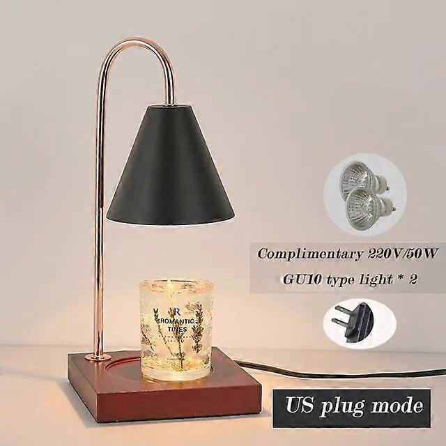 Table Light Lamp Aromatherapy Retro Melting Wax Lamp With Timer Christmas Modern Decoration Candle Warmer Lamp Desk Mood Light