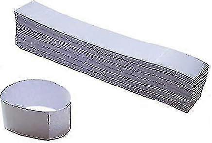 300 άσπρες αυτοκόλλητες ζώνες χρημάτων λουριών νομισμάτων Kraft για τους λογαριασμούς