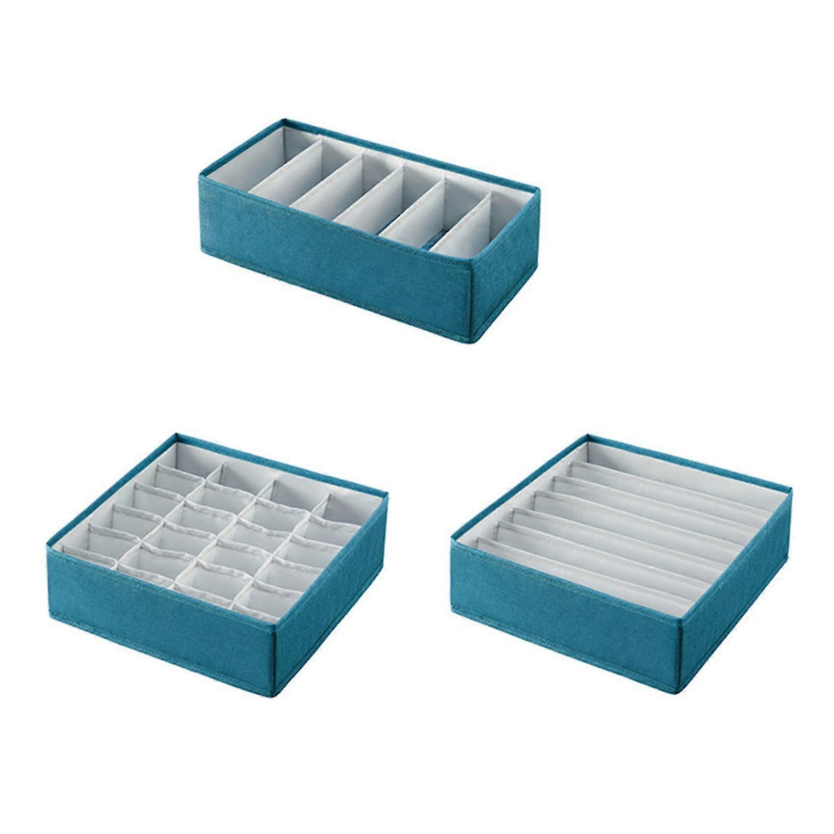 Storage Boxes Drawer Organisers Collapsible Closet Dividers For Bras Drawer Divider Foldable Socks T