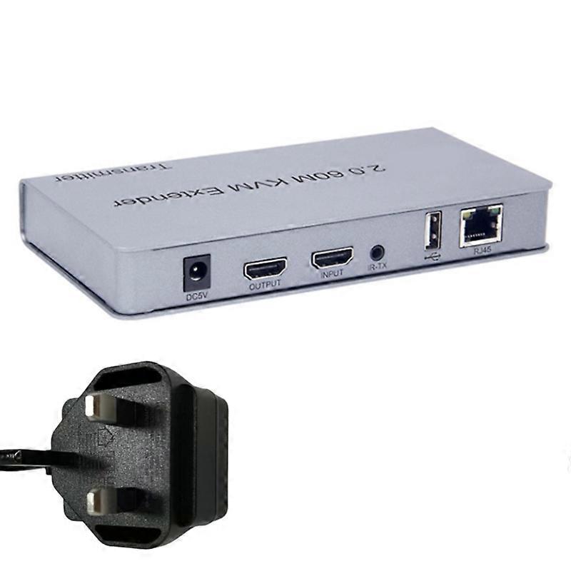 HDMI-compatible KVM USB Extender Audio- Video Extender Over Ethernet Cat5e/6