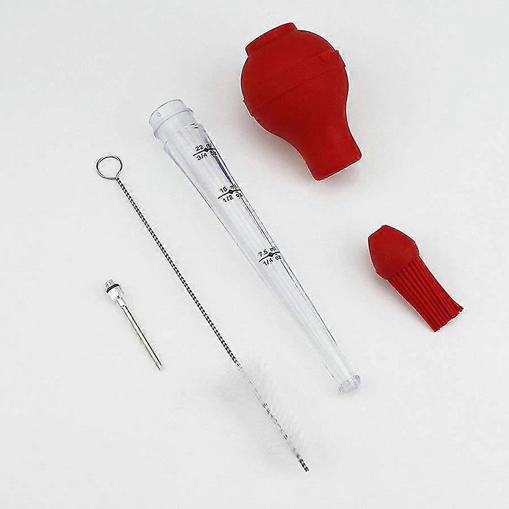 Grade Quality Silicone Bulb Including Meat Arinade Injector Needle
