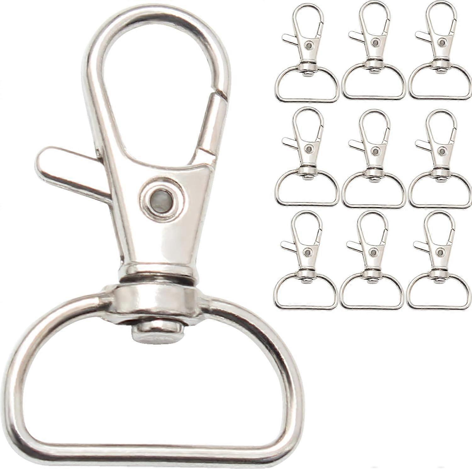 Keychains, keychains, tote bag keychains (10 pieces, 3.9 * 2.5 cm)