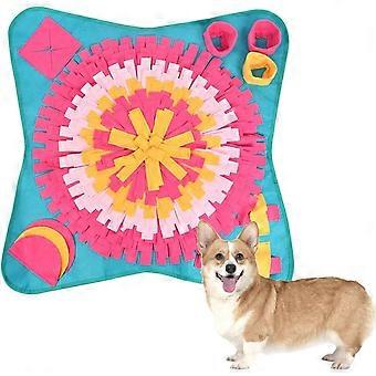 1pcs sniffing pad dog pad, slow food digging pad, foldable dog sniffing toy pad -70 x 70 cm
