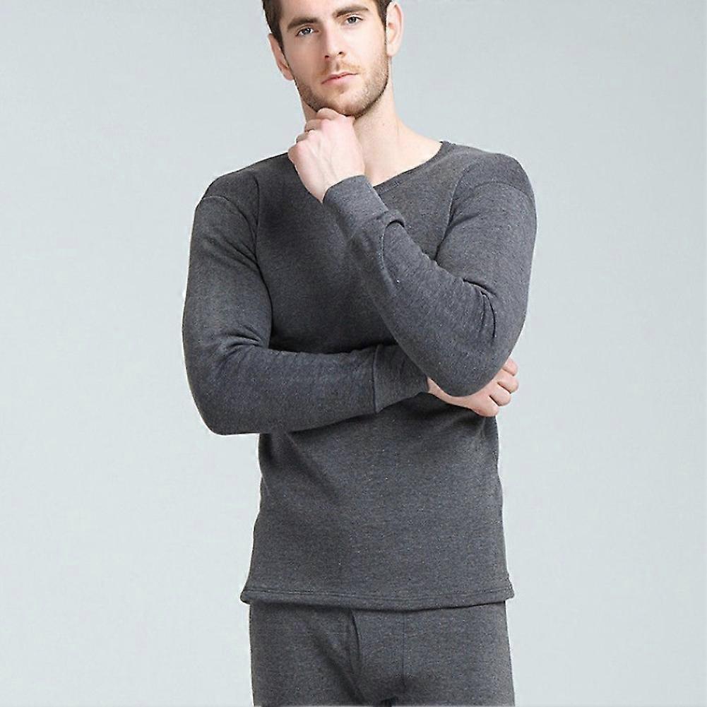 Herren Thermal Long Johns Full Set Top Bottom Baselayer Unterwäsche mit langen Ärmeln