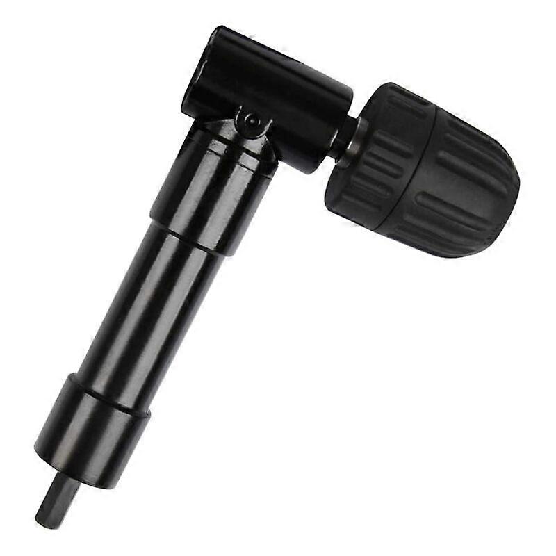 Self-Tightening 90 Right Angle Chuck, Quick Release Drill Elbow Chuck Bit