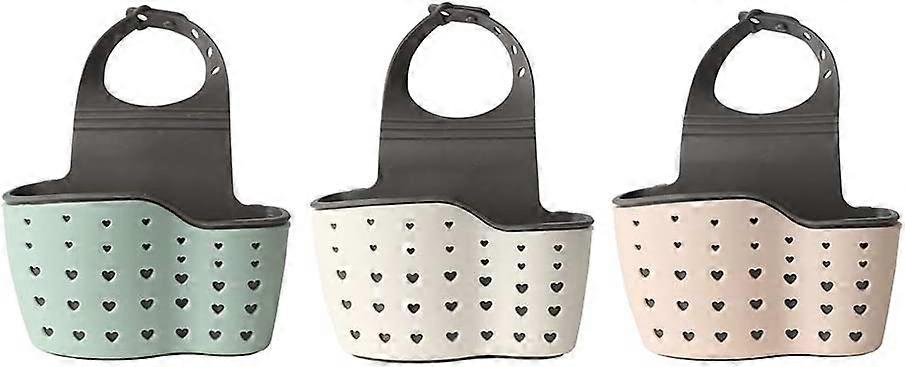 Drainer Hanging Basket, 3PCS Sink Storage Rack