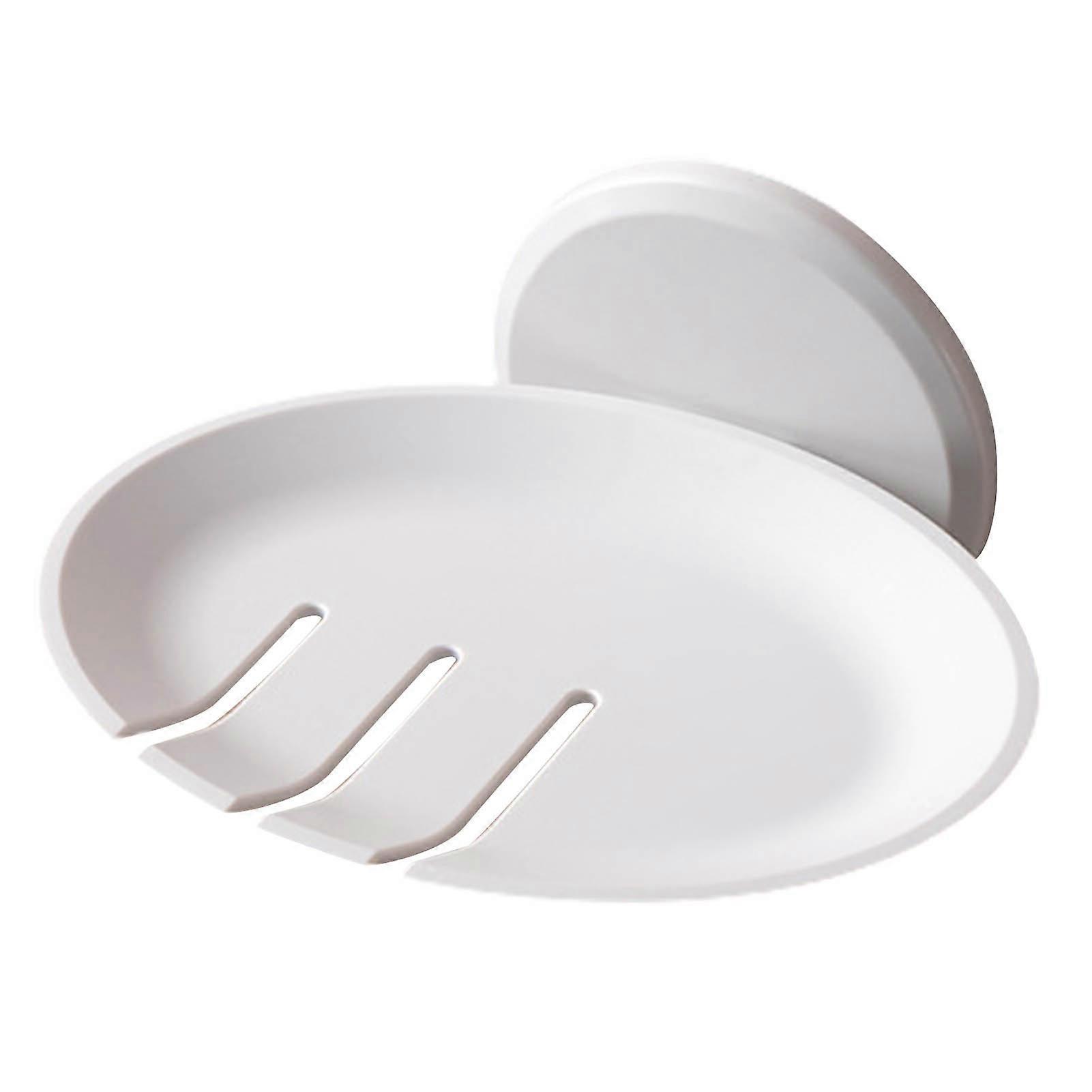 Soap Dish Wall-mounted Punch-free Strong Load Bearing Convenient Durable Multi-purpose Bathroom Storage Rack KAESI