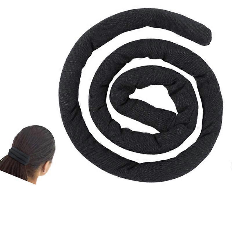 INF Dirty Braids Ponytail Wrap, Haute queue de cheval spirale Lockreadlocks Postiche