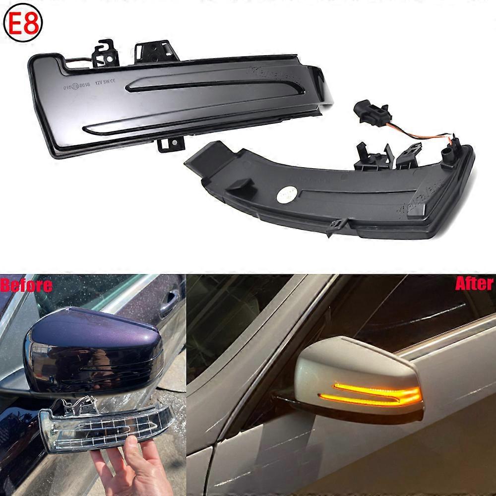 Dynamic Led Turn Signal Rearview Mirror Indicator Blinker Light For Mercedes Benz W204 W176 W212 CLA A B C E S GLA GLK CLS Class