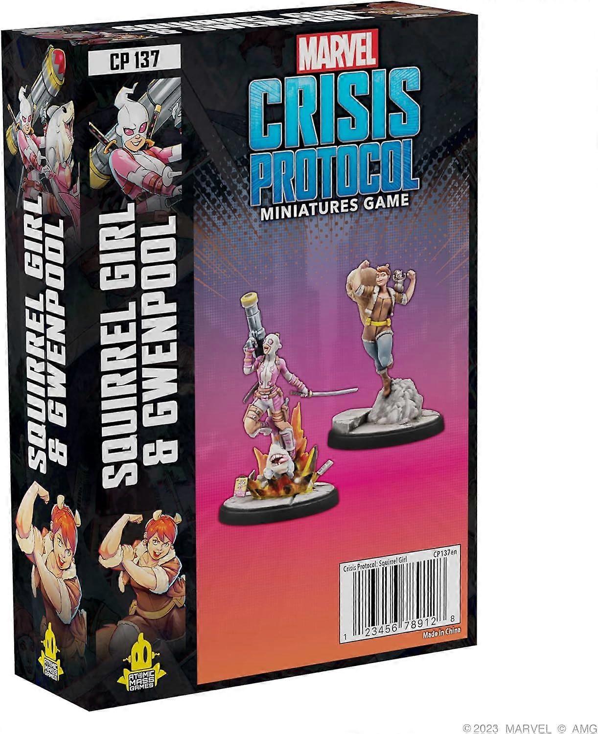 Marvel Crisis Protocol Squirrel Girl & Gwenpool Miniature Game