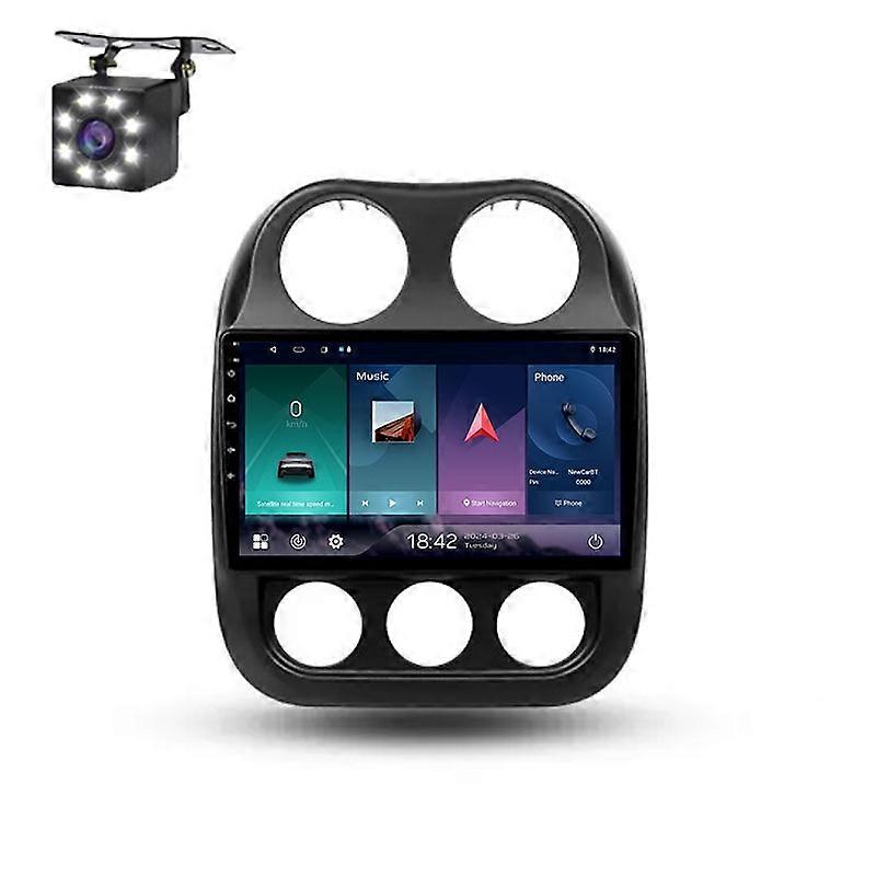 Car Radio Multimedia For Jeep Compass 1 MK 2009 - 2015 Video Player Carplay Auto