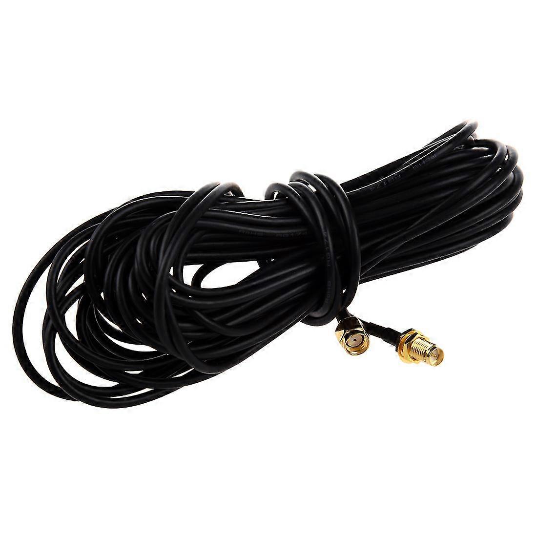 9m Meter Wifi Antenna Extension Cable Lead Rp-sma For Wi-fi Routers