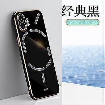 Plating Case Compatible Nothing Phone 2 With Ring Holder, Nothing Phone (2) Shockproof Soft Tpu Cover