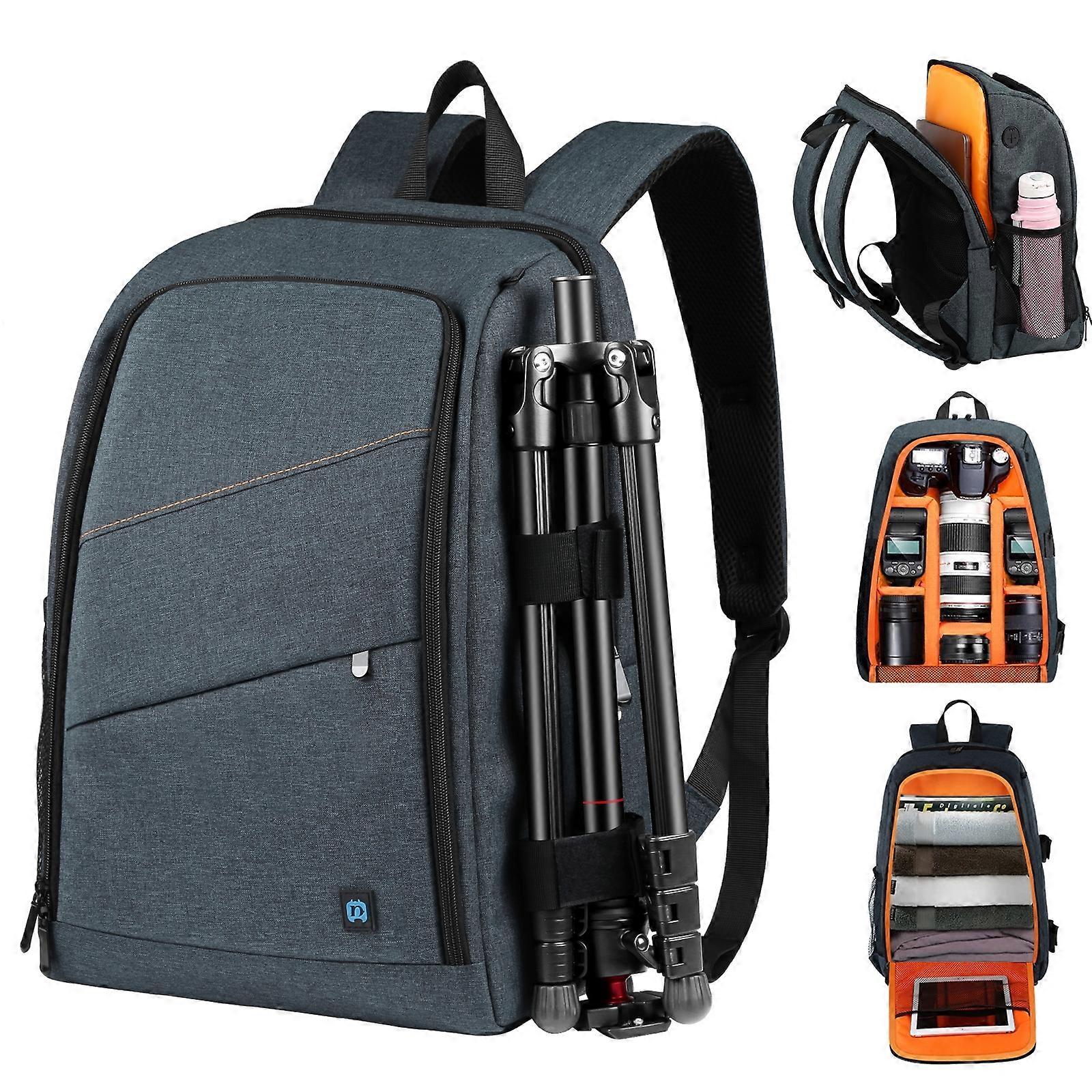 PULUZ Waterproof Scratch-proof Dual Shoulders Backpack