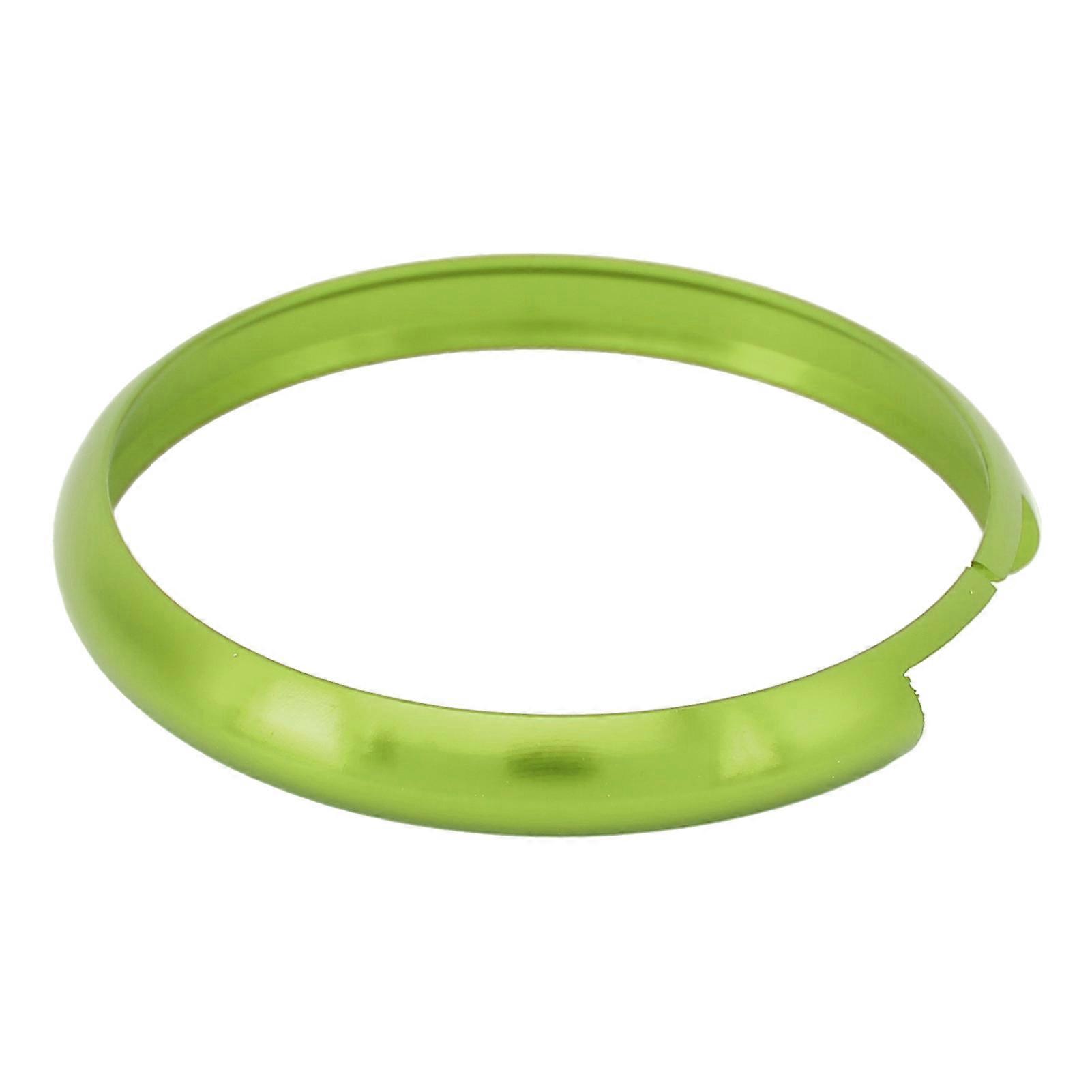 Aluminum Alloy Replacement Remote Key Fob Ring Trim for MINI R55 R56 R57 R58 R59 R60 - Green