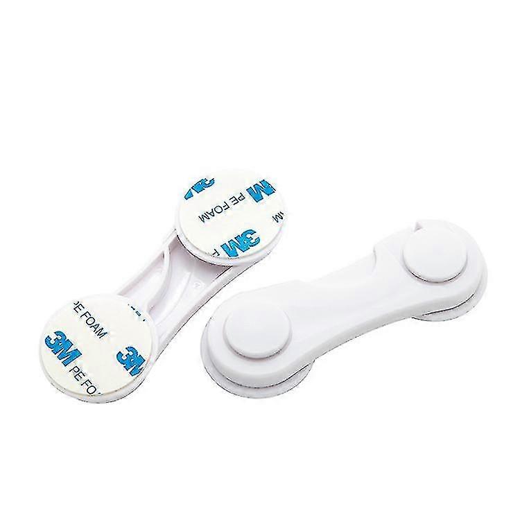 キャビネットロック - チャイルドセーフティロック 5 パック - ベビーセーフティキャビネットロック - 強力な粘着テープ付きベビープルーフキャビネットキッチンシステム