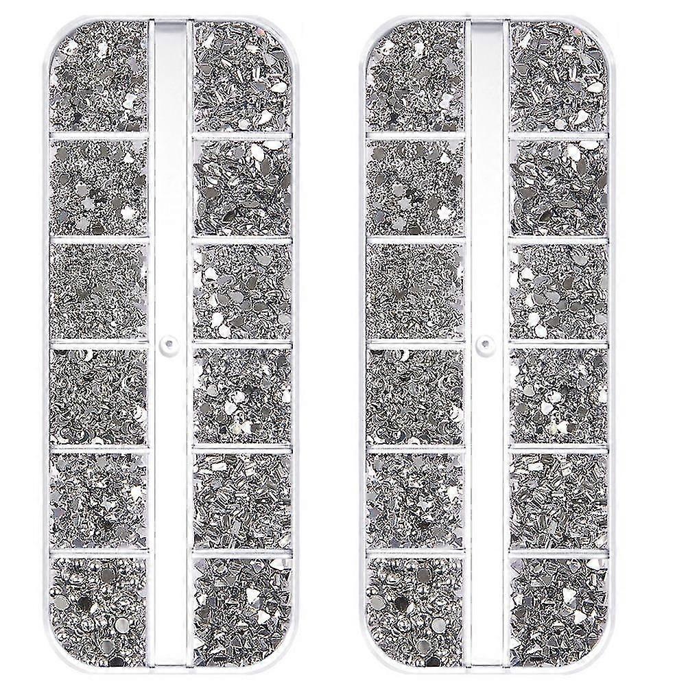 Crystals Flatback Rhinestonesfor Nail Phone Decorations Crafts Diy