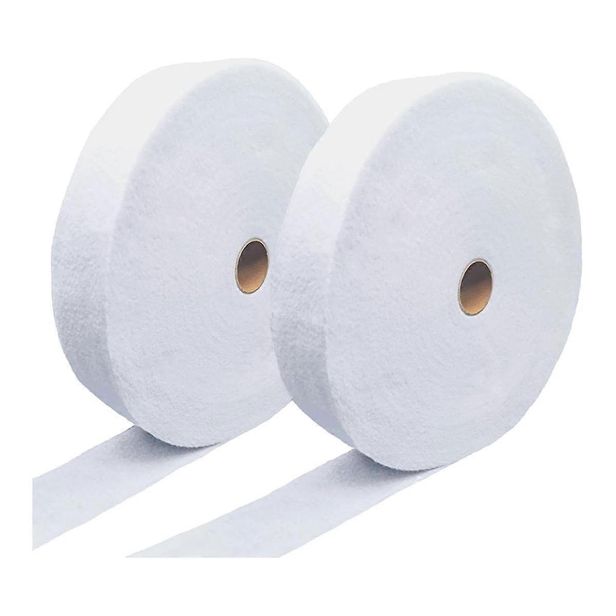 Bomullsblandning vadd på en rulle Bomullsrulle för täckenNålstansad bomullsvadd för mattor, plånböcker (2 rullar)