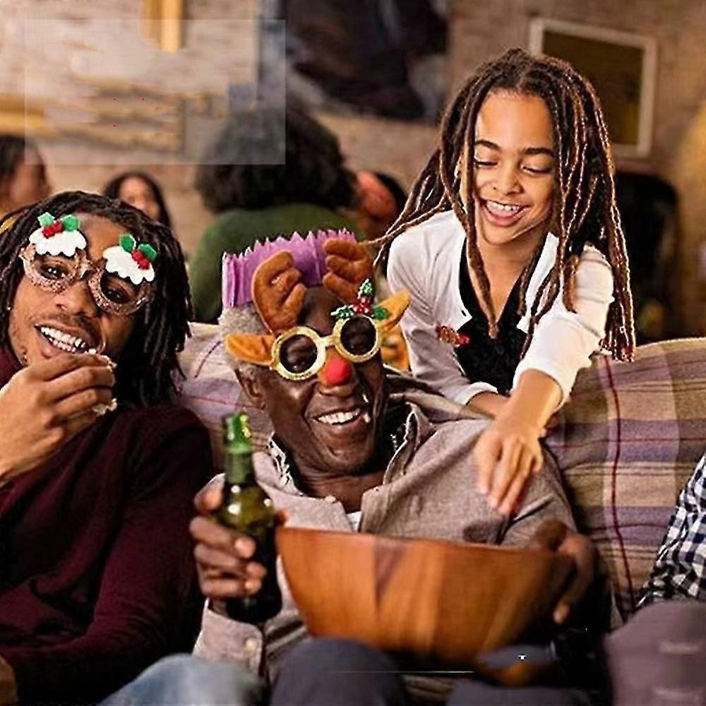 Diademas Para Navidad Christmas Glasses Holiday Party Glasses