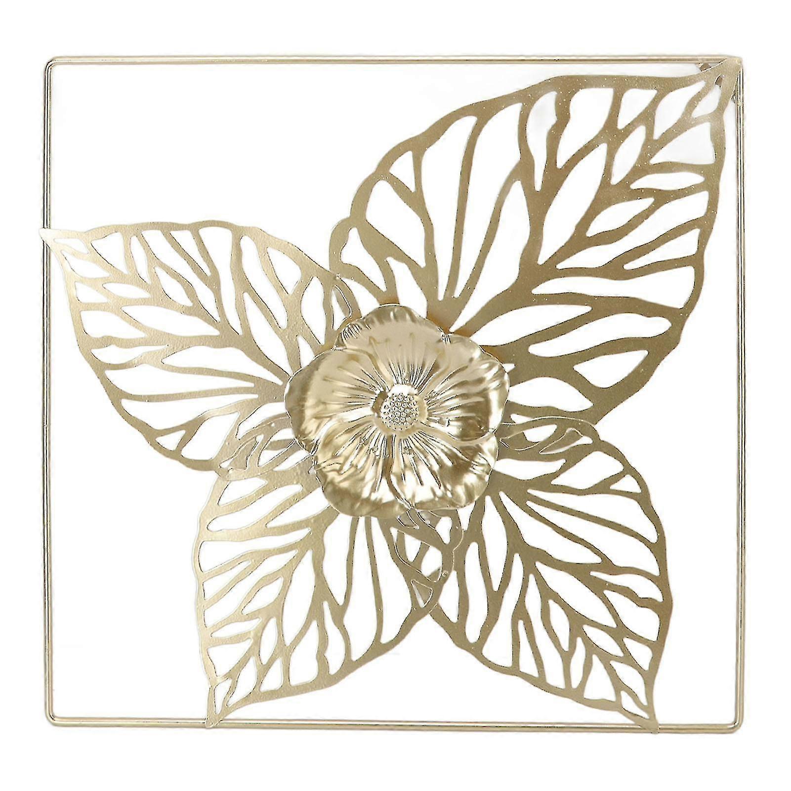 Moderna scultura minimalista della parete delle foglie del metallo per la decorazione dell'ufficio, dell'hotel, del ristorante e della sala espositiva