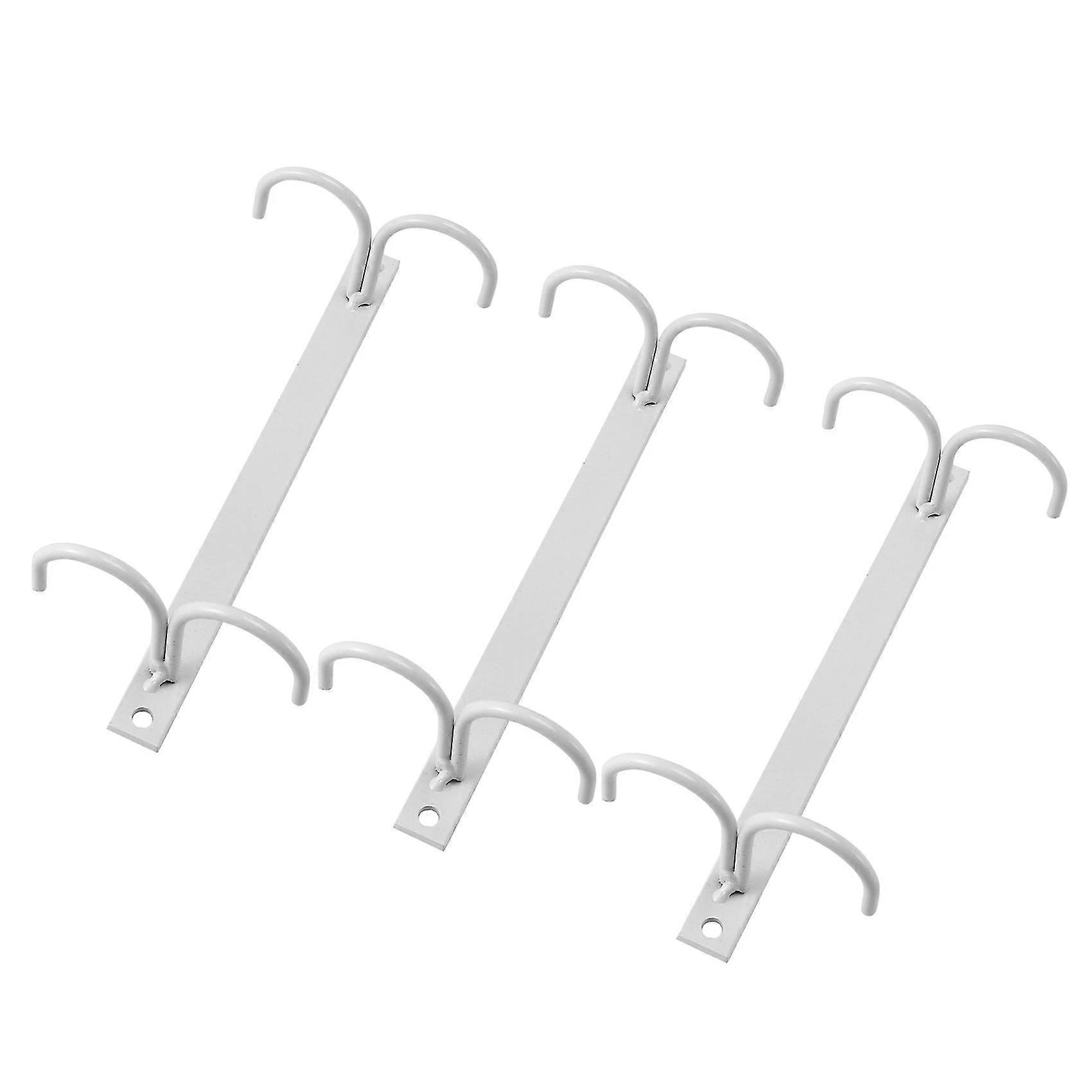 Mug Rack Under Cabinet - Coffee Cup Holder, 12 Mugs Hooks Under Shelf, Display Hanging Cups Drying