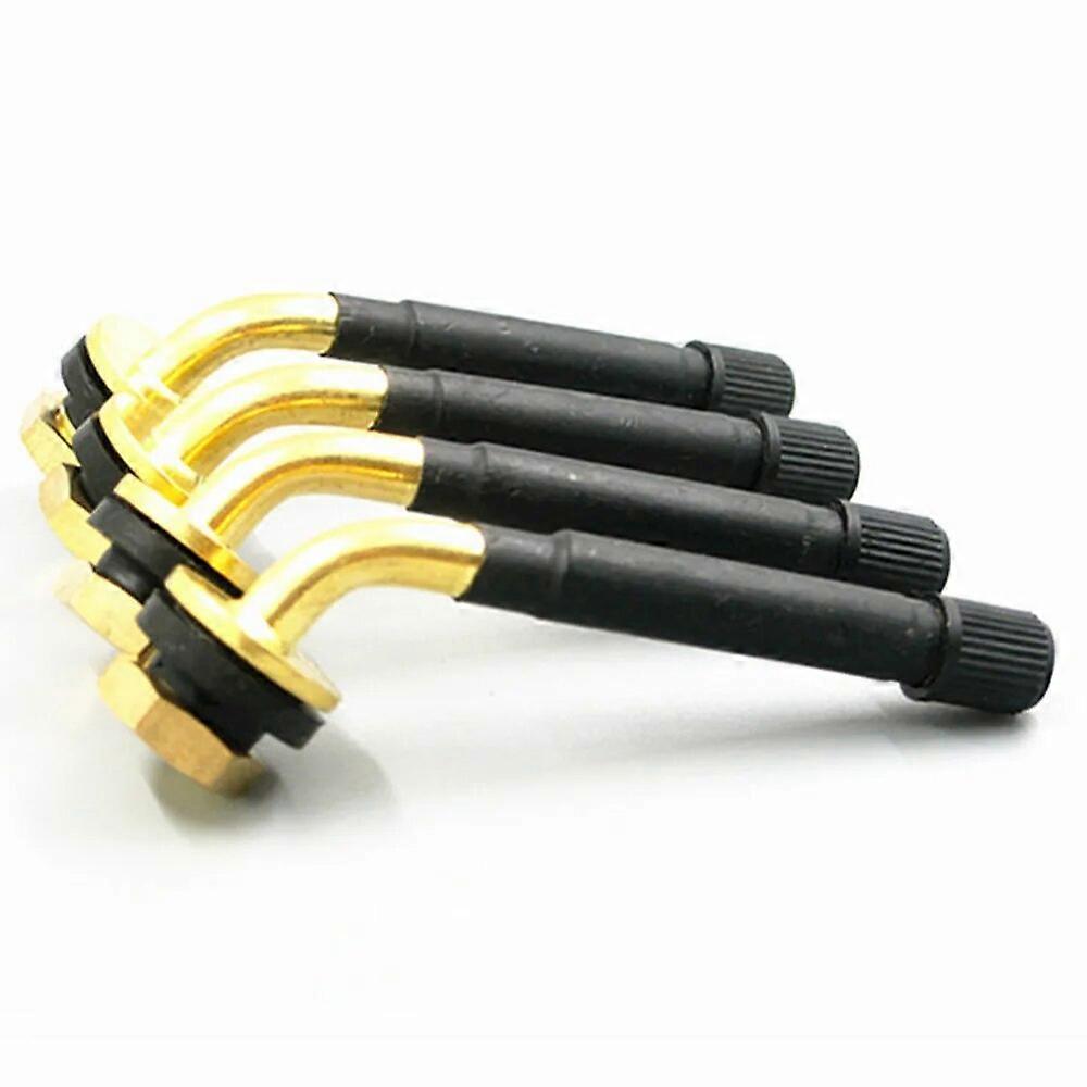 4 גבעולי שסתום צמיגים ללא צינור חישוק גלגל רכב TR417