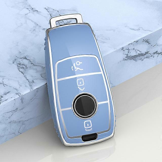 TPU Car Key Cover Case Shell Protective For Mercedes Benz  W207 A C E S G GLS Class W177 W205 W213 W222 G63 X167 GLC Maybach AMG