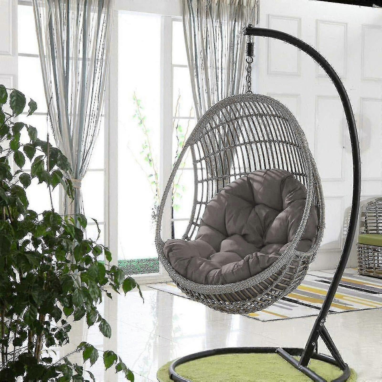 Basket Egg Chair Sete Puter Hage Hengekøye Cradle Pads (unntatt stoler) -t