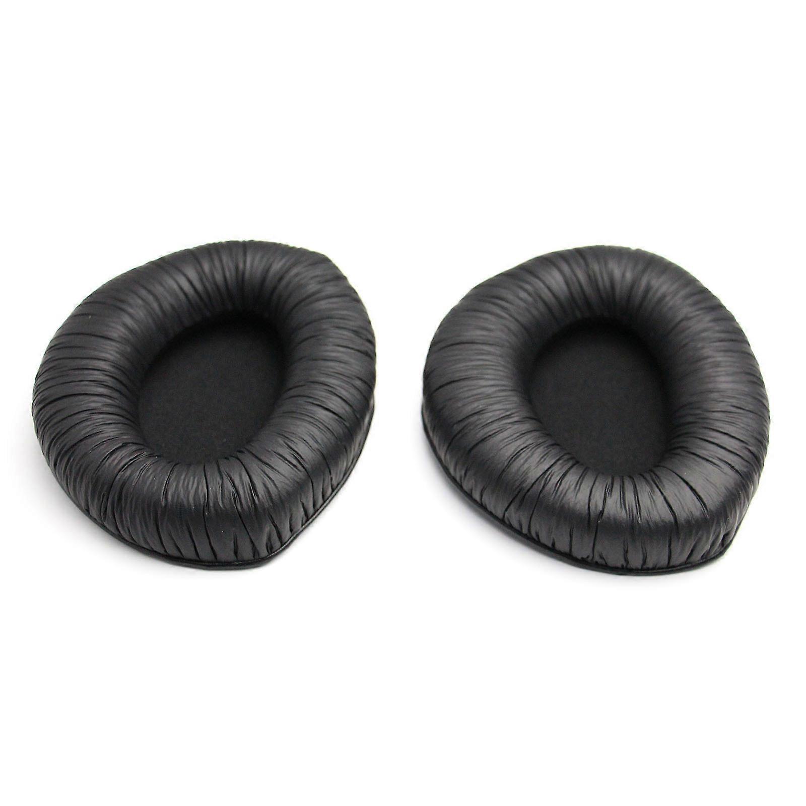 Protein Leather Replacement Ear Pads for Sennheiser RS160/RS170/RS180 - Black