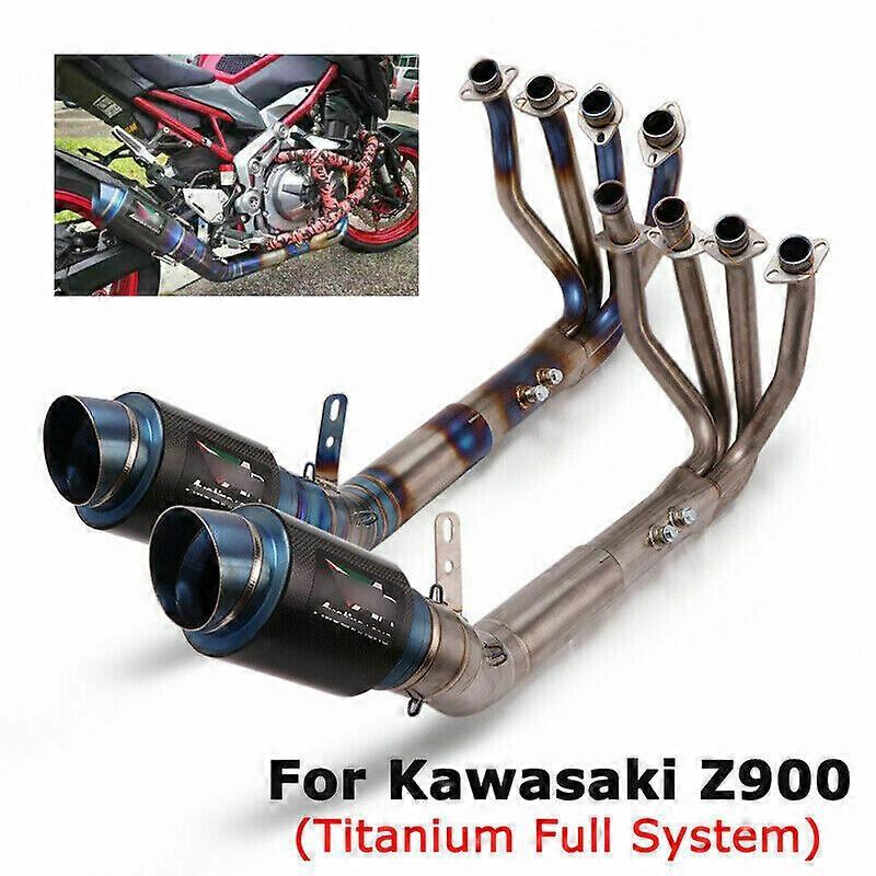 Full System Exhaust Muffler Pipe Front Header Pipe Practical For Kawasaki Z 900