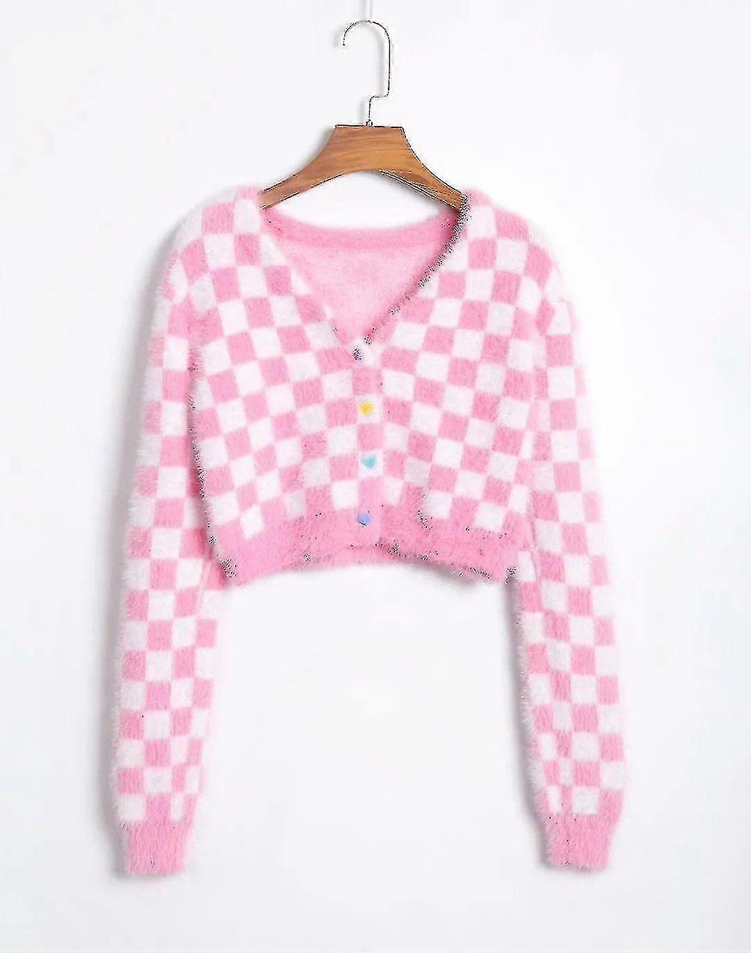 Winter Korean Clothes, Vintage Knitted Cardigans Sweaters