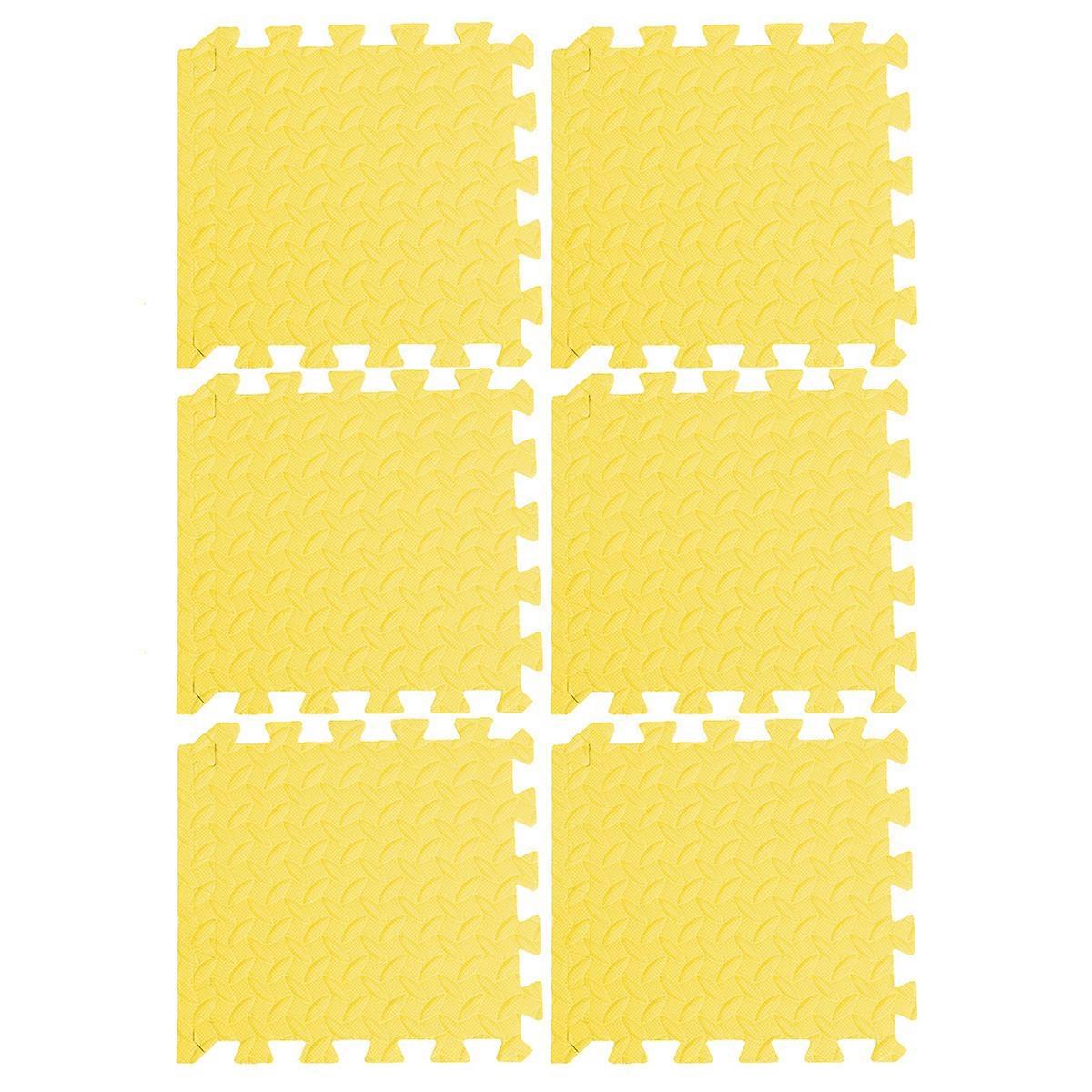 6 Pcs Kids Rug Eva Foam Floor Mat Splicing Rug Interlocking Puzzle Exercise Mat Floor Interlocking Tiles Puzzle Kids Floor Mat