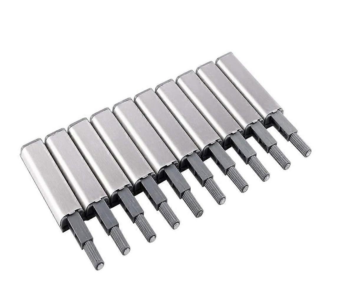 Stainless Steel Furniture Door Damper for Case and Drawer - Set of 10, Soft Close Mechanism, Durable and Long-Lasting, Easy to Install, Cabinet Hardwa