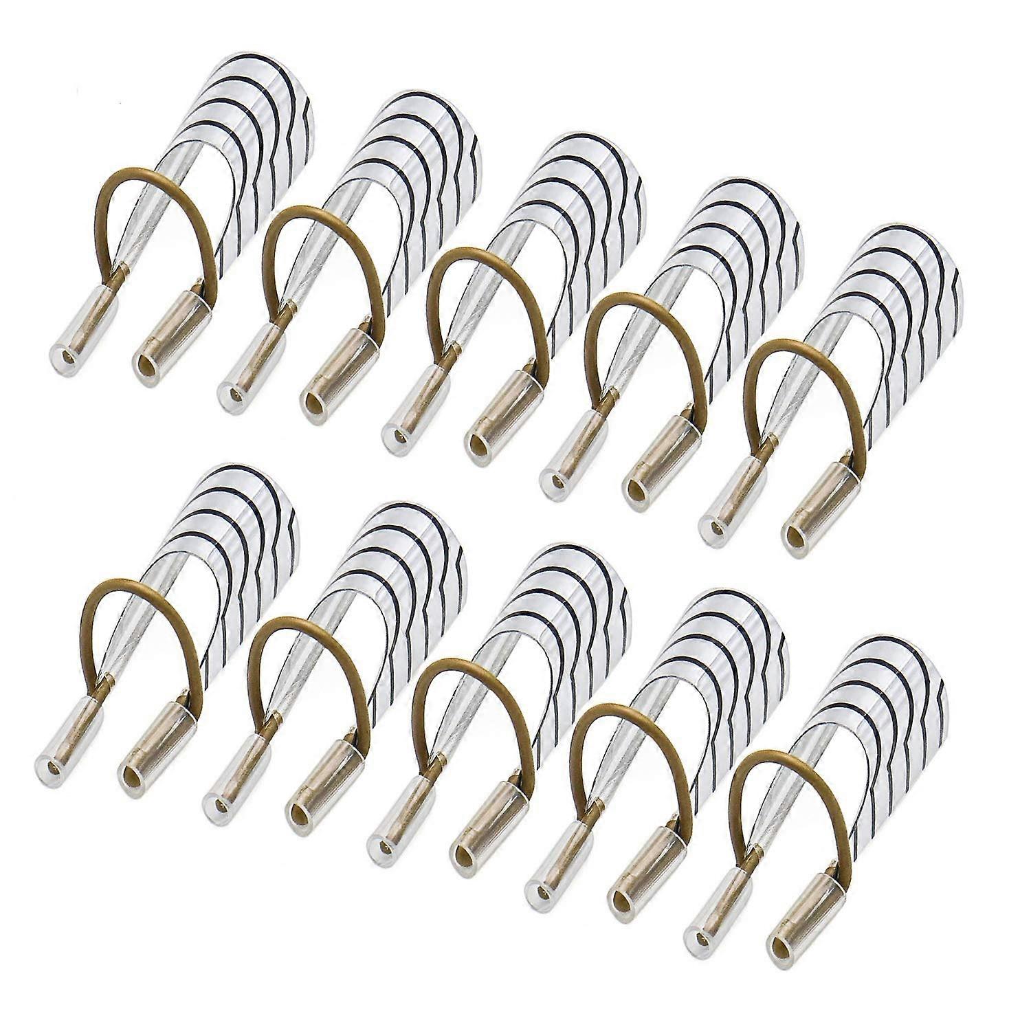 10pcs Nail Extension Tips Forms Guide Protector Reusable