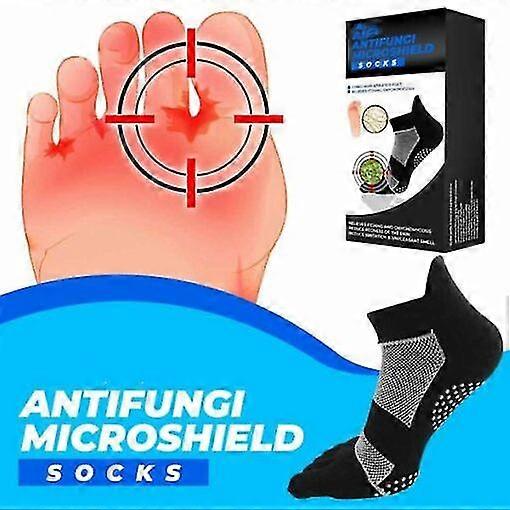 1/2 Pair Antifungi Microshield Socks