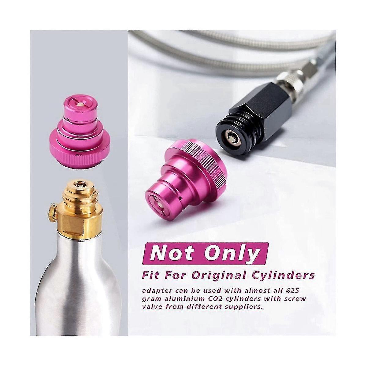 1pcs Co2 Cylinders Refill Adapter For Quick Connecting Co2 Cylinders