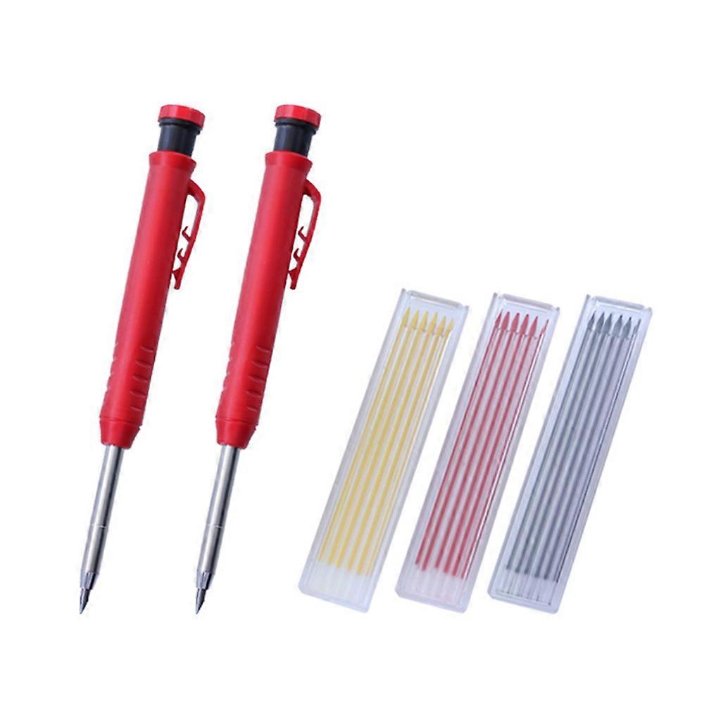 Multi-purpose Deep Hole Black Marker Pen for Bathroom Carpentry Decoration