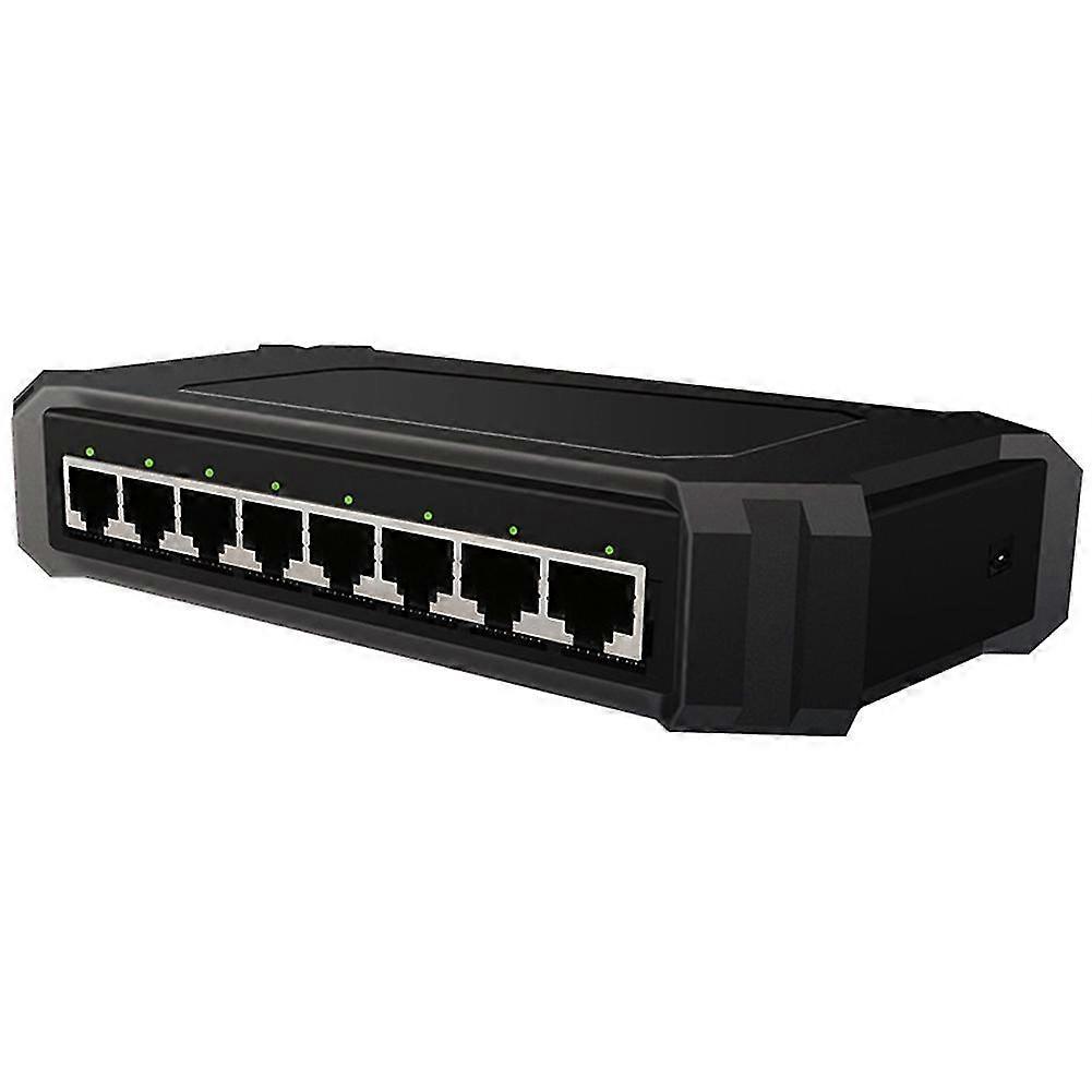 8 Port 1000mbps Gigabit Ser Home Shunt Moning S Eu Plug
