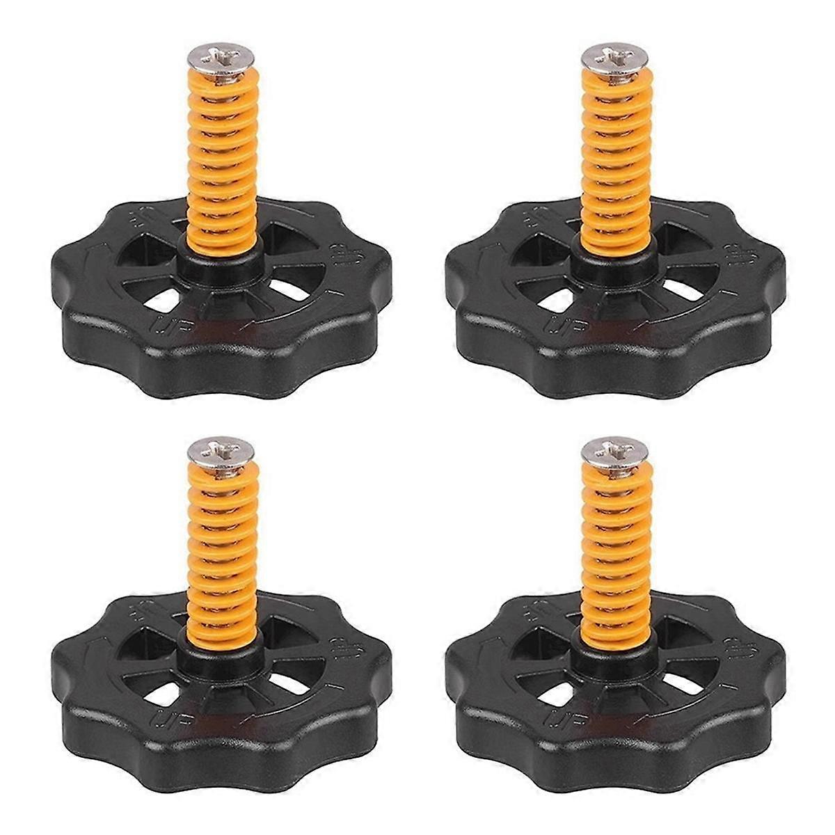 3D Printer Hot Bed Leveling Wheel Accessories for -10, for 3 Nuts, Screws, Springs Calibration Plat
