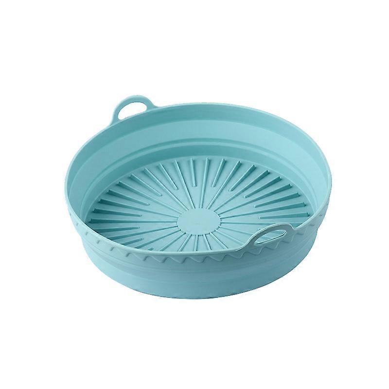 Reusable Air Fryer Silicone Basket Oven Baking Tray Airfryer Silicone Pot For Pizza Fried Chicken Grill Pan Mat Kitchen Tool