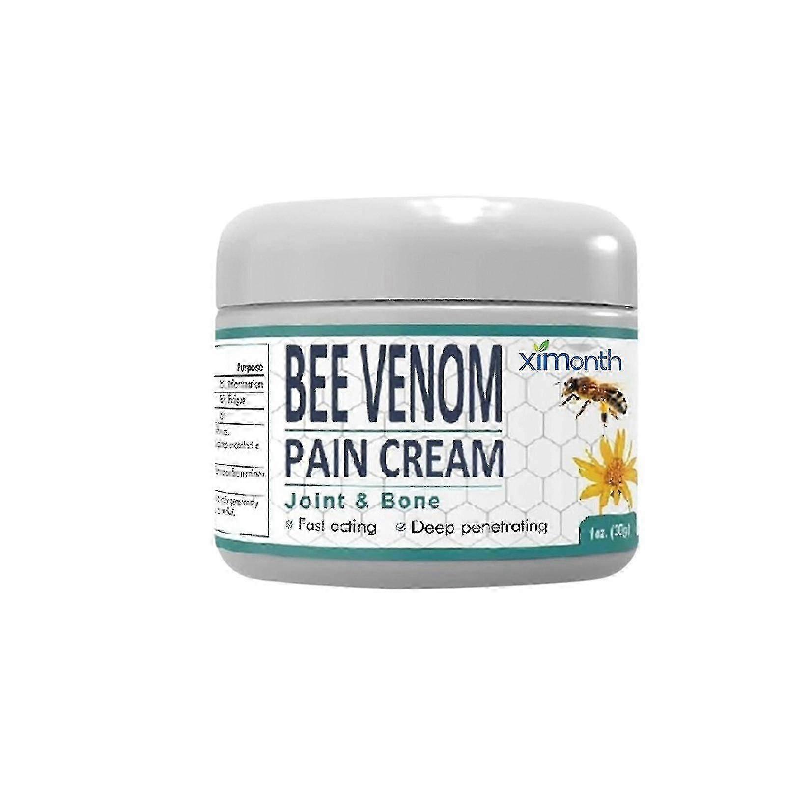 Bee Venom Joint Cream은 요추, 손, 발, 관절, 어깨 및 목 통증 마사지의 통증을 완화합니다.