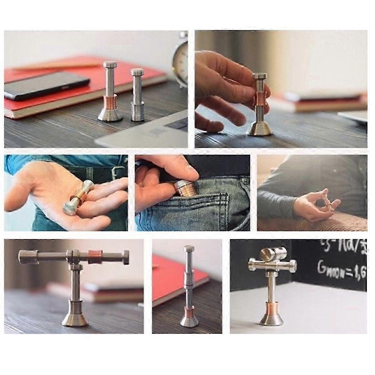 Instrument d'expérience Mars-Terre, placement sur table, expérience de chute libre, or