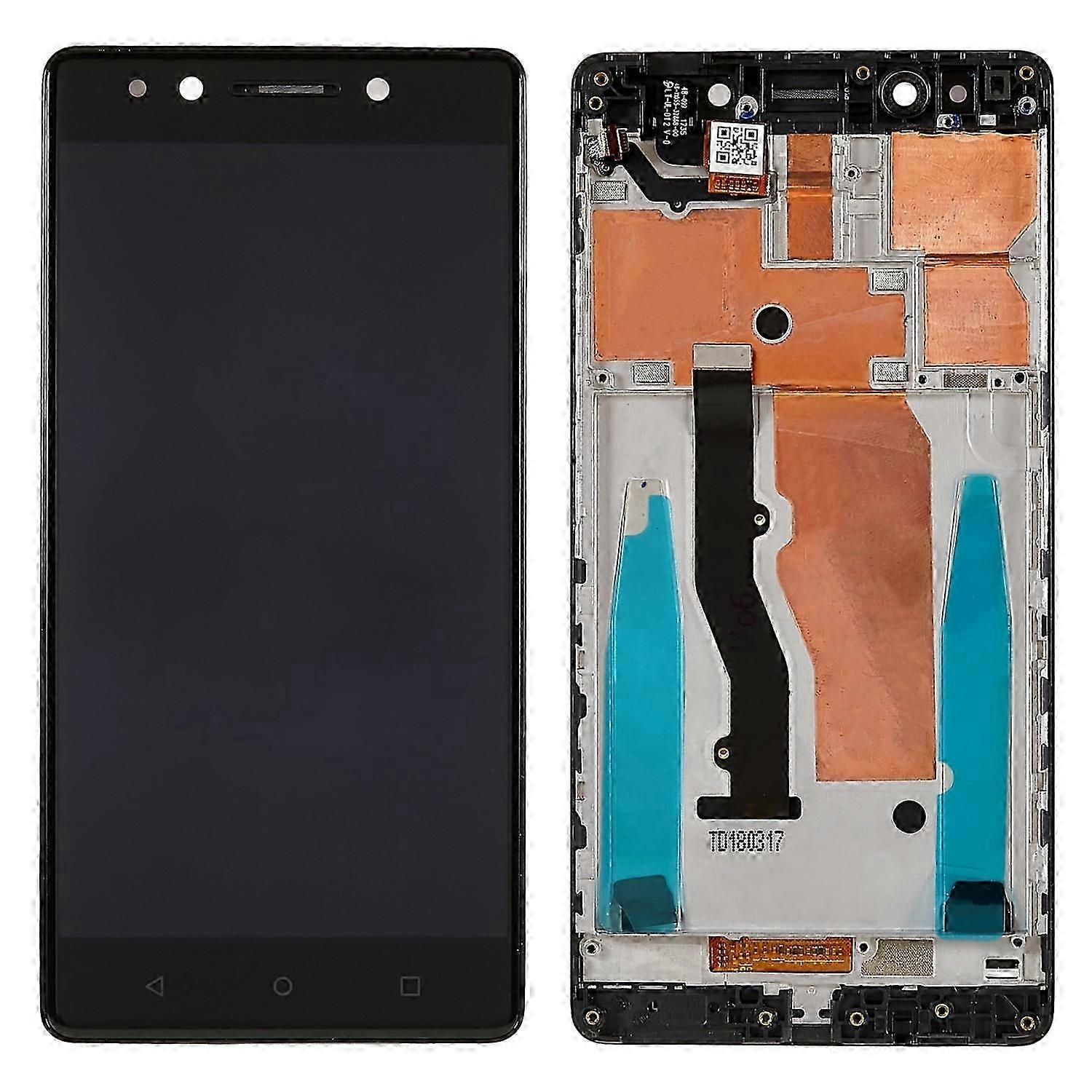 Compatible with Lenovo K8 Note XT1902-3 Grade B LCD Screen and Digitizer Assembly+Frame Part (without Logo)