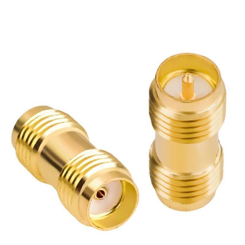 5 PCS SMA Female To RP-SMA Female Adatper 50 ohm Connector Plug for FPV Antenna RC Drone